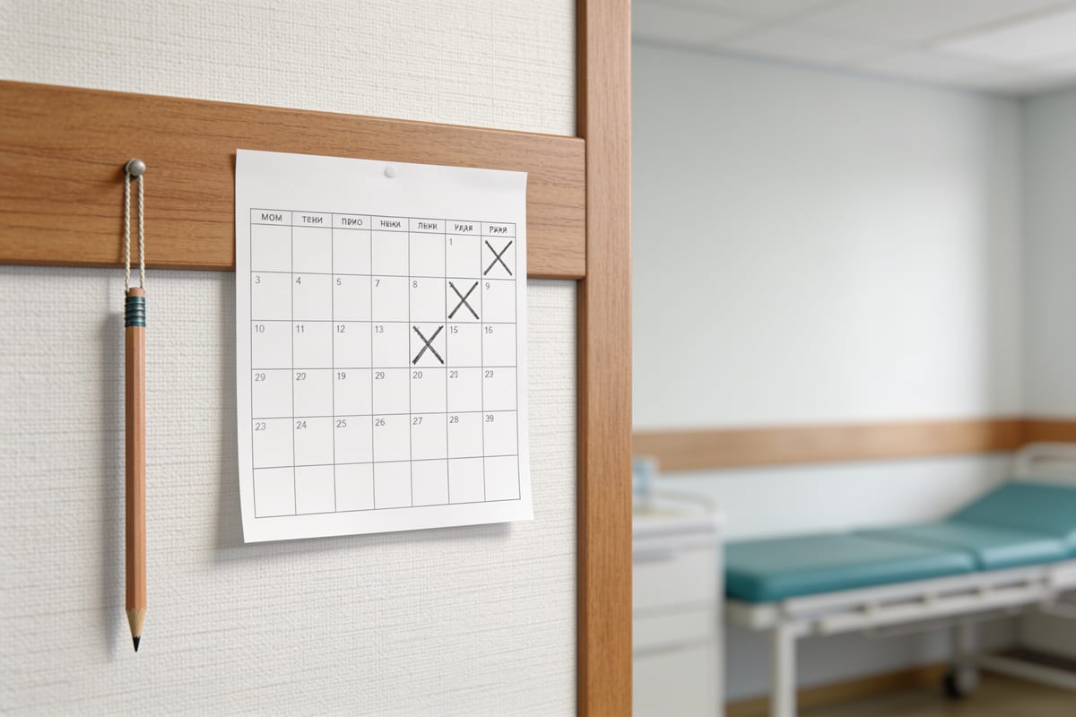 Перечёркнутый настенный планер — перемены копятся месяцами, записи надёжнее догадок